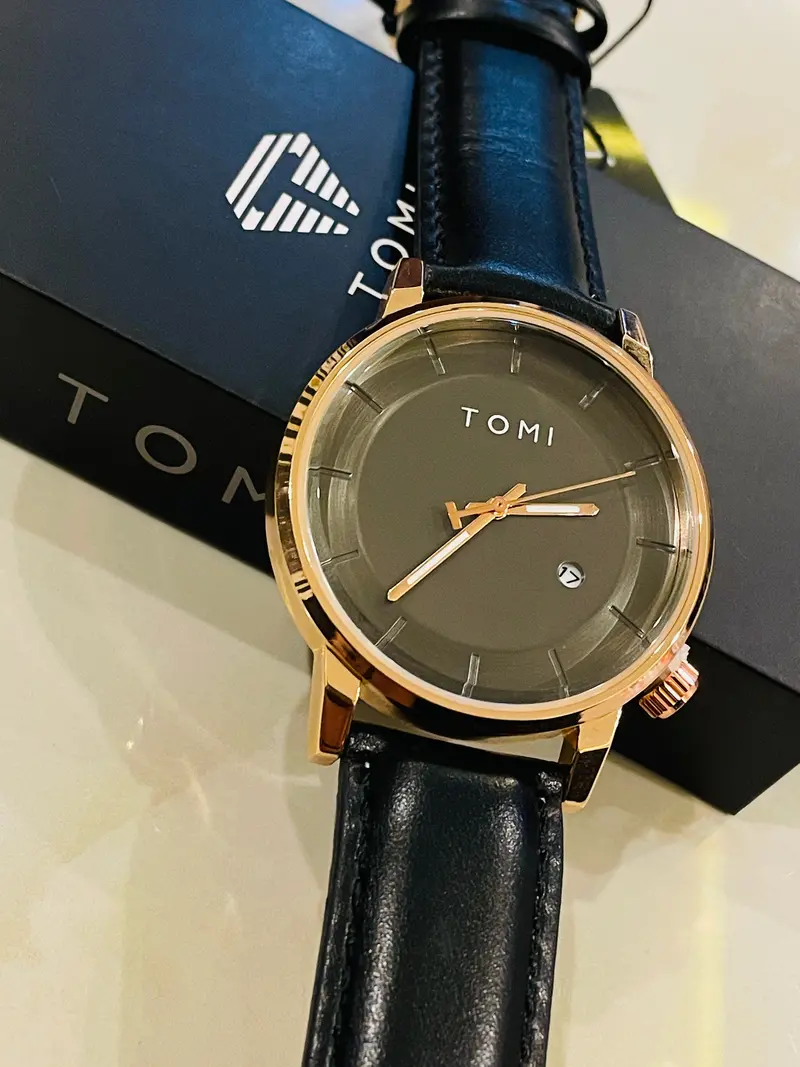Tomi Gold Black Galaxy Watch 1