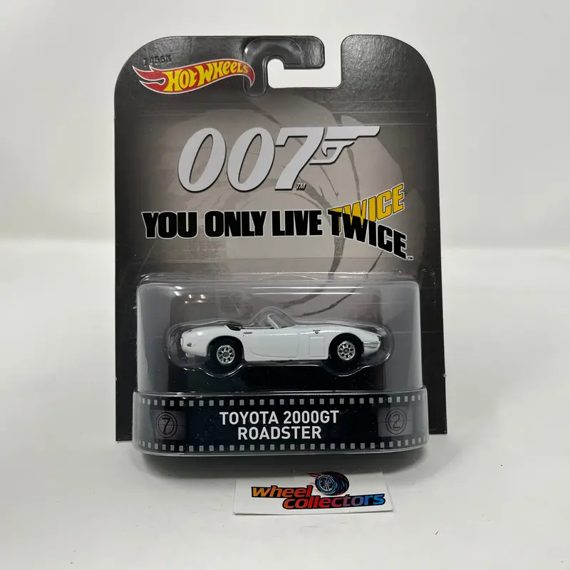 Toyota 2000Gt Roadster Bond * 2014 Hot Wheels Retro Entertainment 1