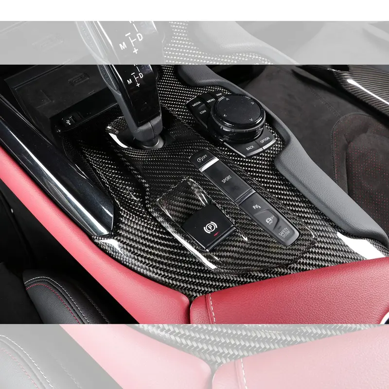 Toyota A90 Supra Pre-Preg Carbon Fibre Centre Console Trim 19-Present 1