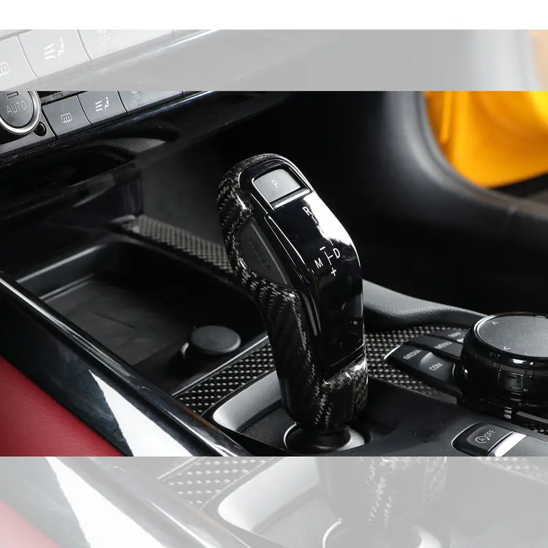 Toyota A90 Supra Pre-Preg Carbon Fibre Gear Stick Trim 19-Present 1