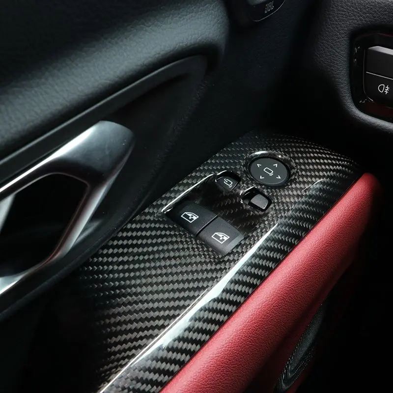 Toyota A90 Supra Pre-Preg Carbon Fibre Side Control Trims 19-Present 1