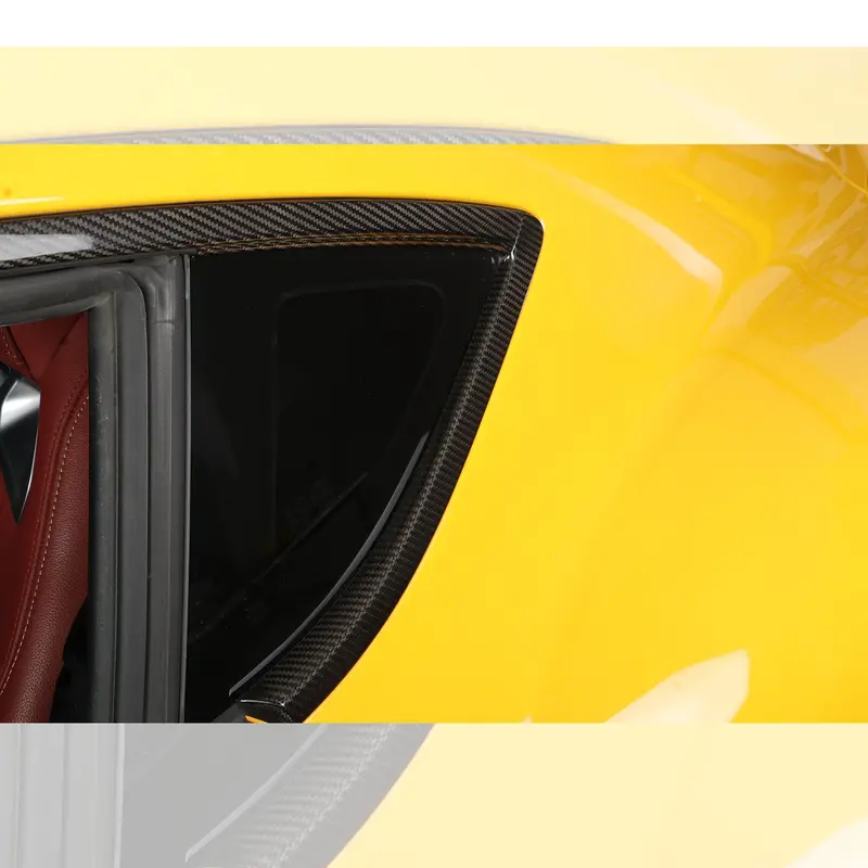 Toyota A90 Supra Pre-Preg Carbon Fibre Side Window Trims 19-Present 1