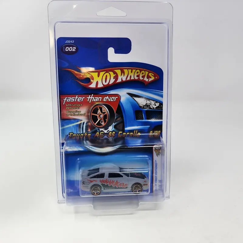 Toyota Ae-86 Corolla #2 * Primer Grey W/ Fte Rims * Hot Wheels 2006 1