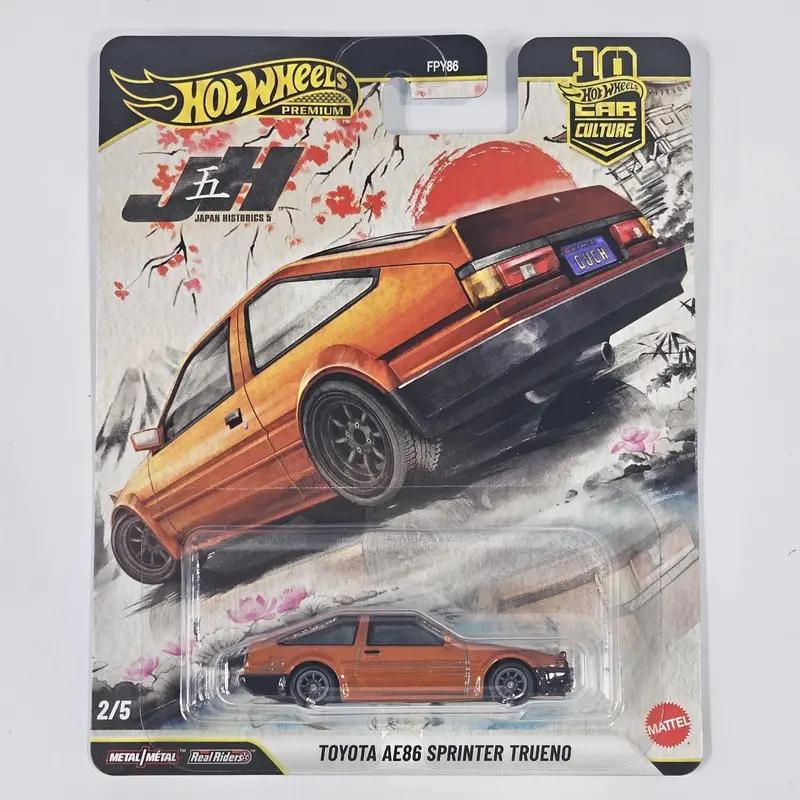 Toyota Ae86 Sprinter Trueno * 2026 Hot Wheels Car Culture Japan Historics 5 * Case P 1
