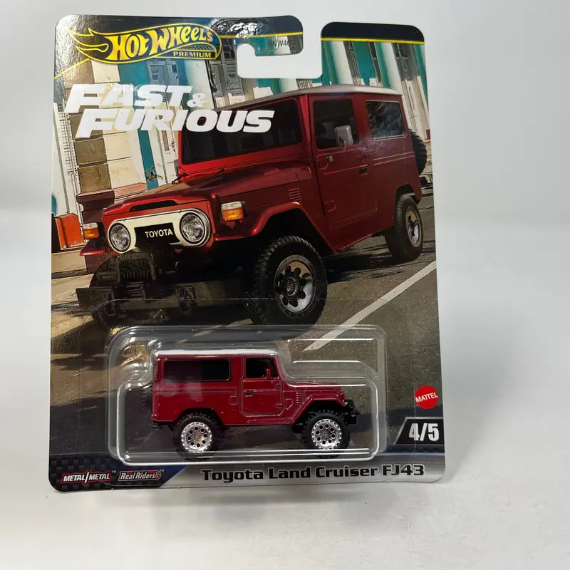 Toyota Land Cruiser Fj43 * Red * 2024  Hot Wheels Premium Fast & Furious * Case G 1