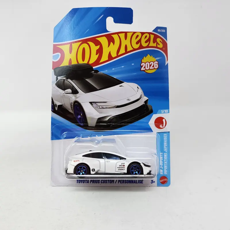 Toyota Prius Custom #60 * White * 2026 Hot Wheels Case E 1