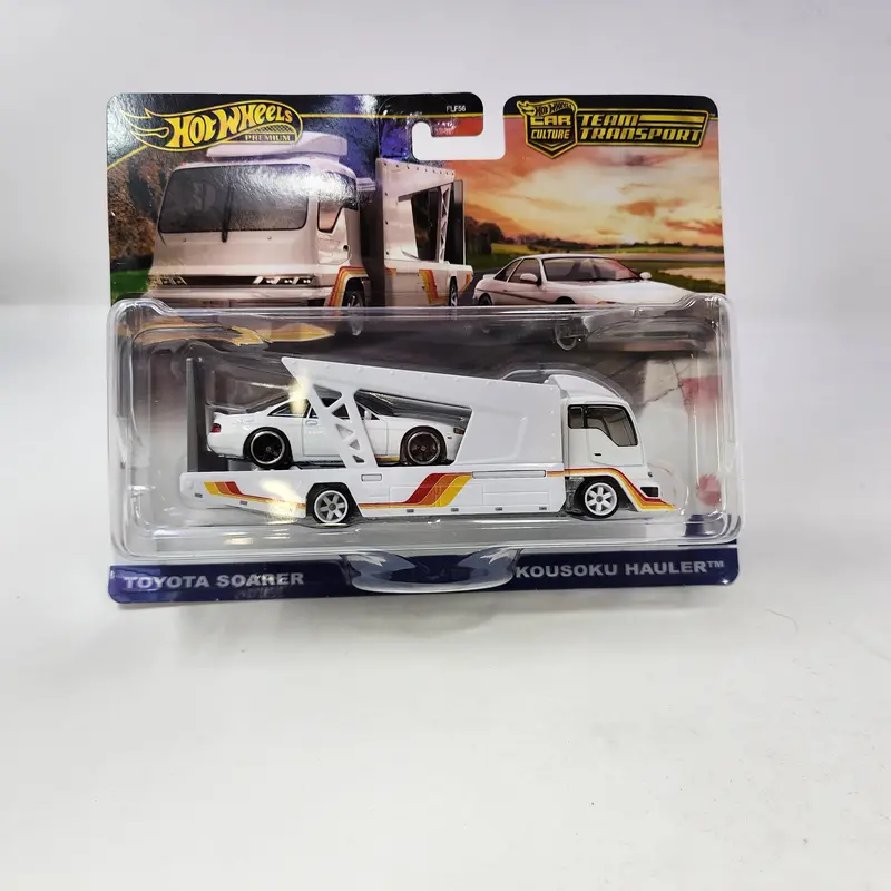 Toyota Soarer & Kousoku Hauler * 2025 Hot Wheels Team Transport Case F 1