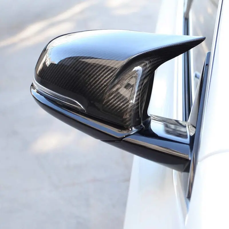 Toyota Supra A90 M Style Pre-Preg Carbon Fibre Mirror Covers 19-24 1