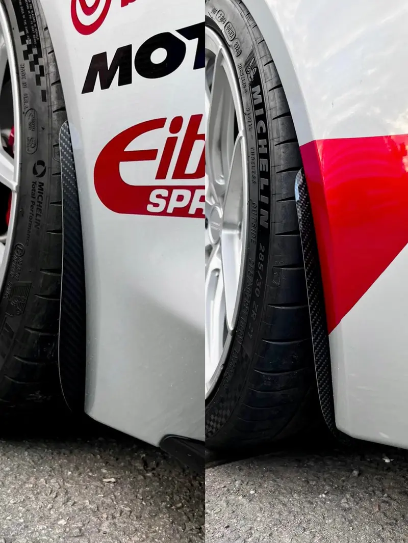 Toyota Supra Mk5 Carbon Fibre Arch Guards/Mud Flaps 1