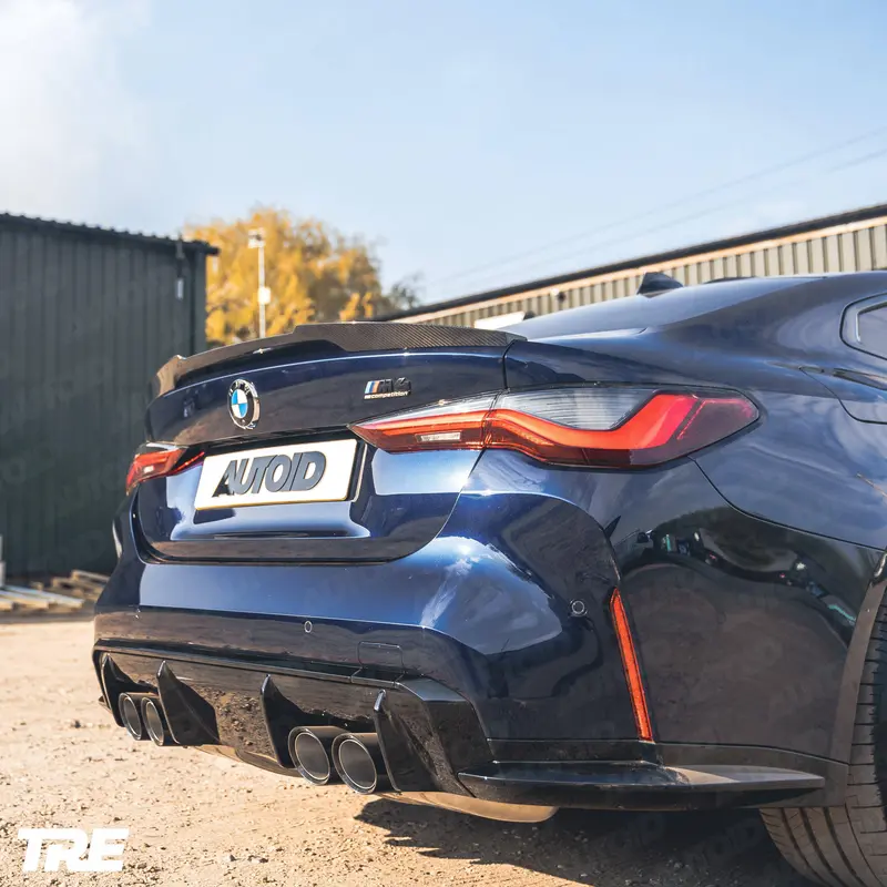 Tre Pre-Preg Carbon Fibre Competition Rear Spoiler For Bmw 4 Series & M4 (2020+, G22 G82) 2