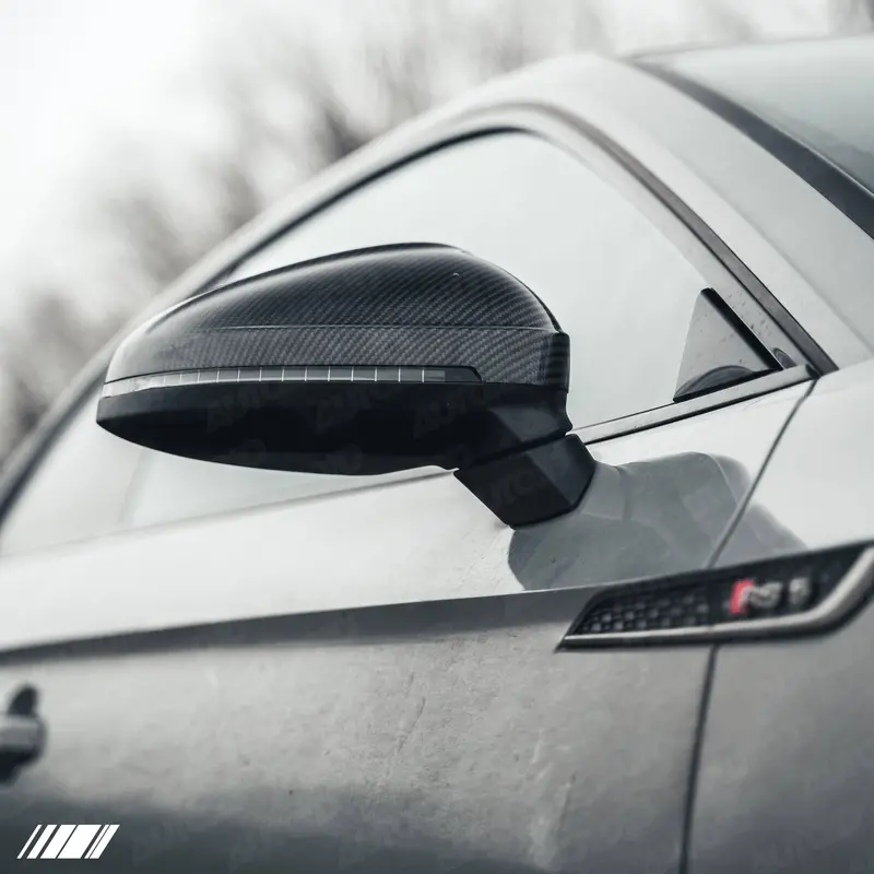 Tre Pre-Preg Carbon Fibre Wing Mirror Covers For Audi A4 & A5 Series (2015+, B9) 1