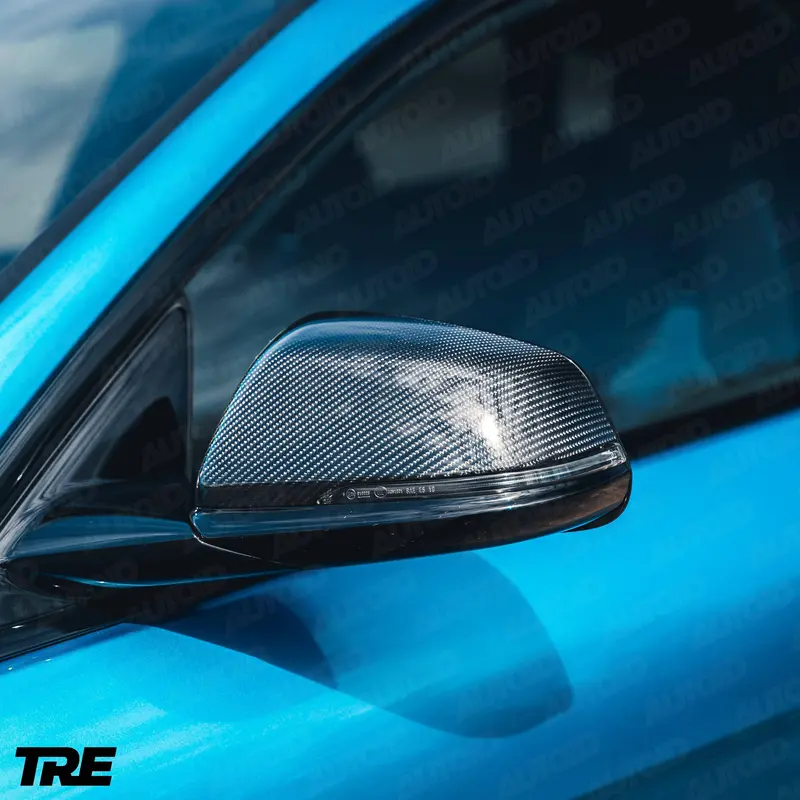 Tre Pre-Preg Carbon Fibre Wing Mirror Covers For Bmw & Supra (2019+, F40 F44 G29 J29) 1