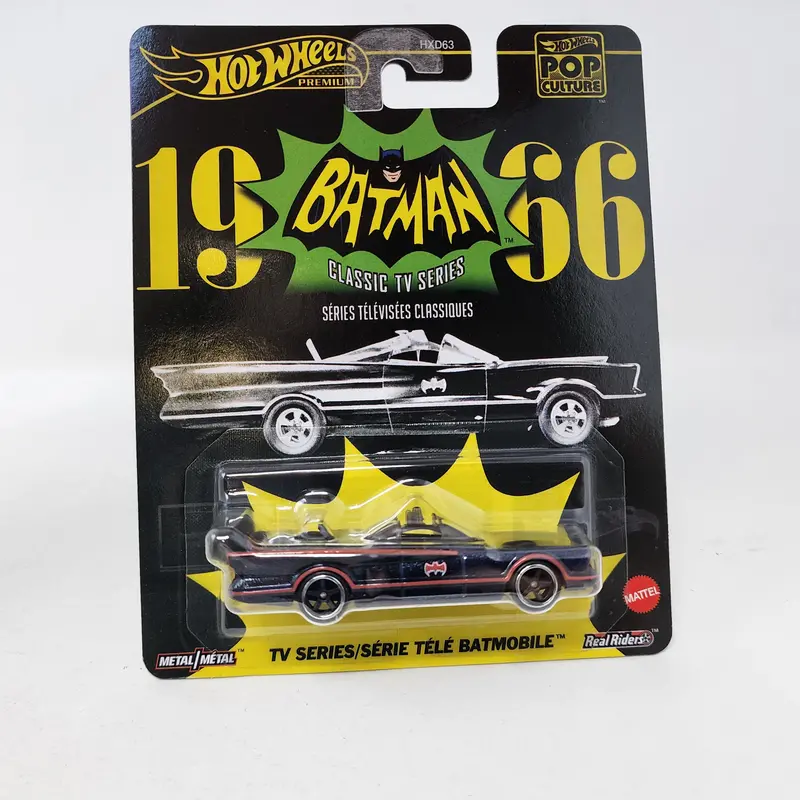 Tv Series 1966 Batmobile * 2025 Hot Wheels Premium Pop Culture Case M 1