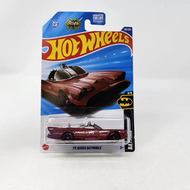 Tv Series Batmobile #103 * Red * 2025 Hot Wheels  New! Case Q 1