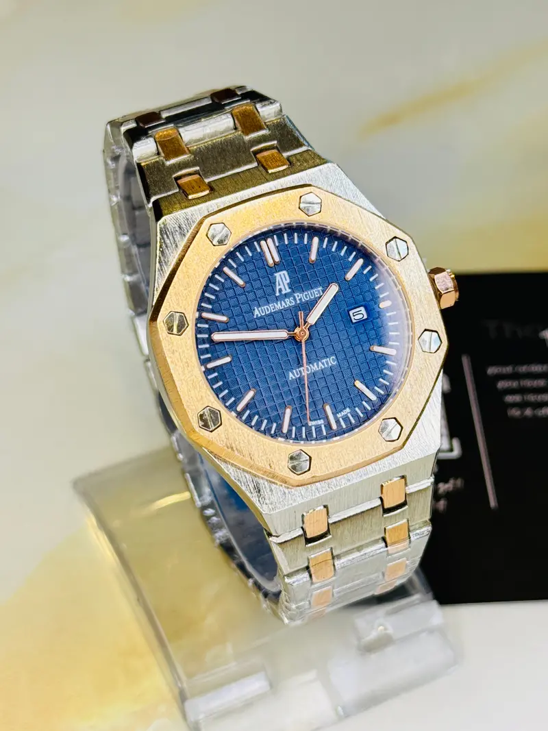Two Tone Blue Ap Quartz Watch 1