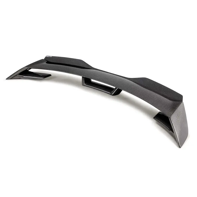 Type-Gtg Carbon Fiber Rear Spoiler With Gurney Flap For 2024 Ford Mustang 1