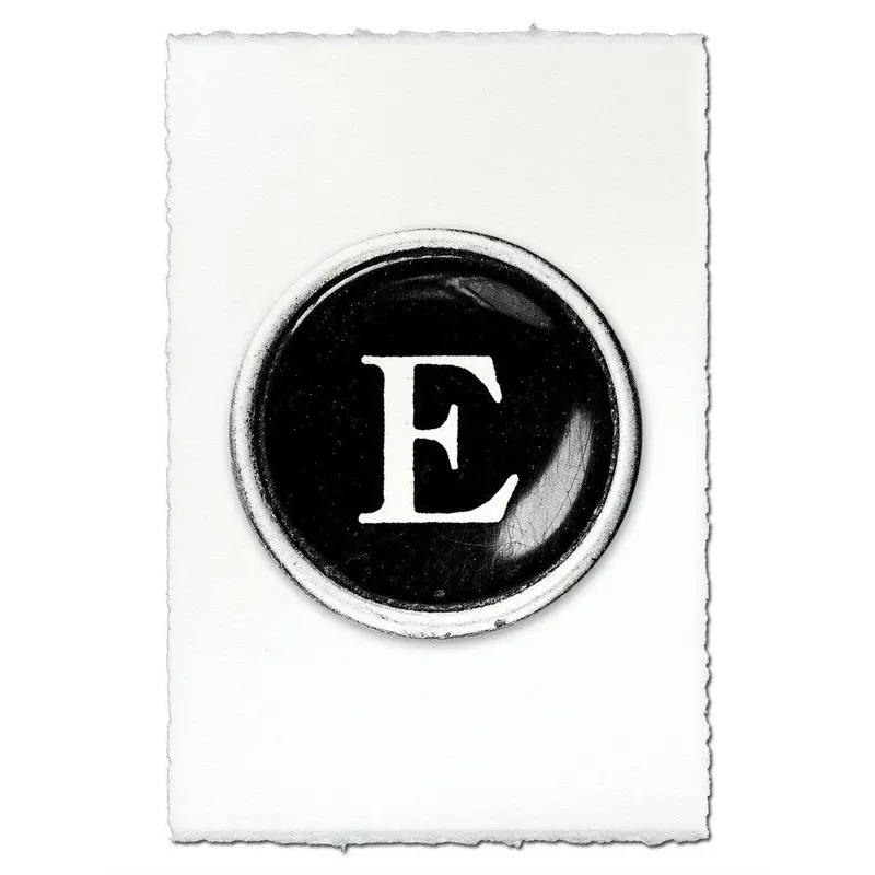 Typewriter Key "E" 1
