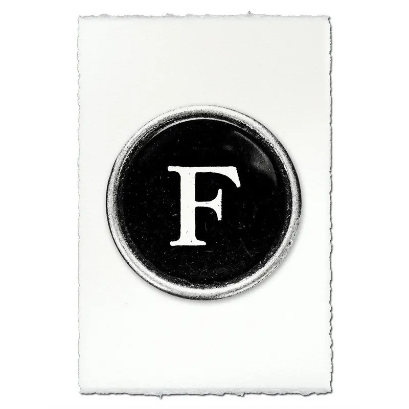 Typewriter Key "F" 1