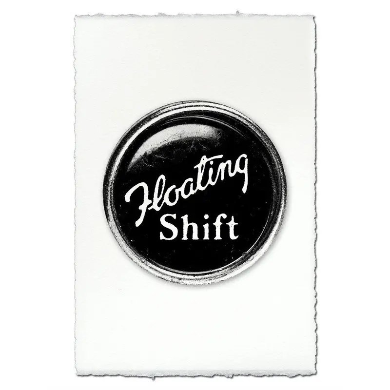 Typewriter Key "Floating Shift" 1