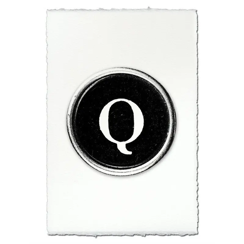 Typewriter Key "Q" 1