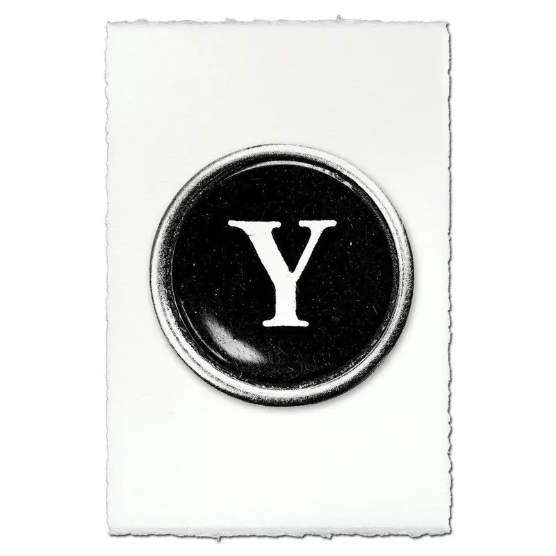 Typewriter Key "Y" 1