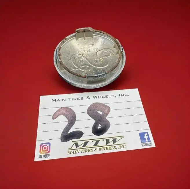 U2 Chrome Snap In Wheel Center Cap Cc378-2P 2