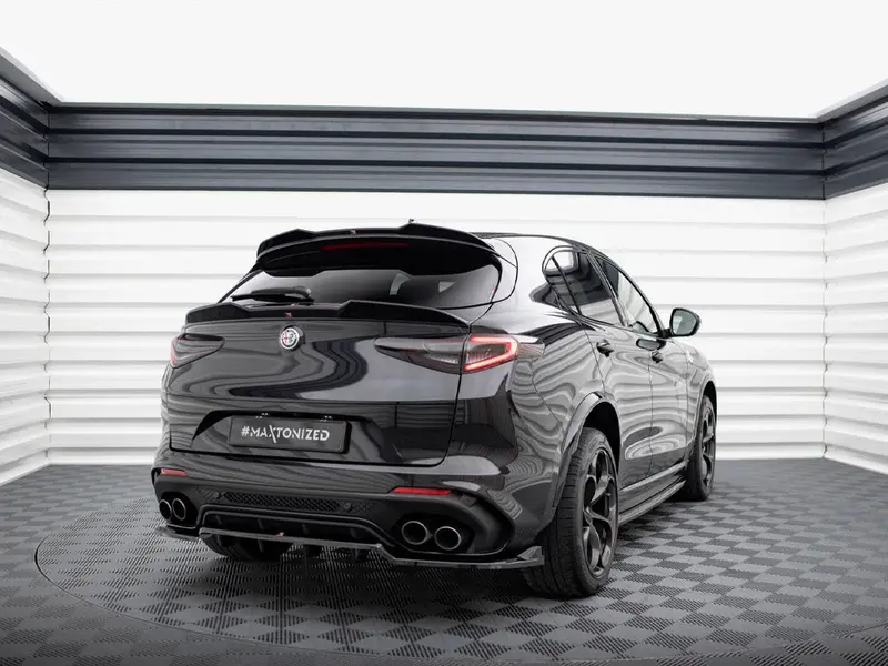 Upper Spoiler Cap 3D Alfa Romeo Stelvio Quadrifoglio Mk1 1