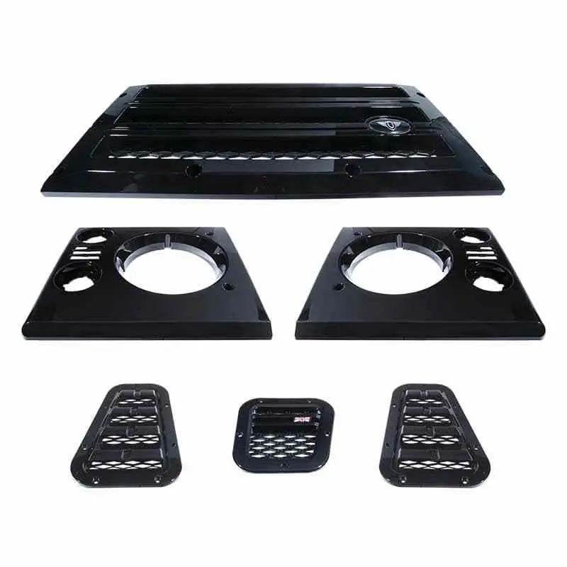 Urban Truck Best Of British Complete 6 Piece Grille And Vent Set 1