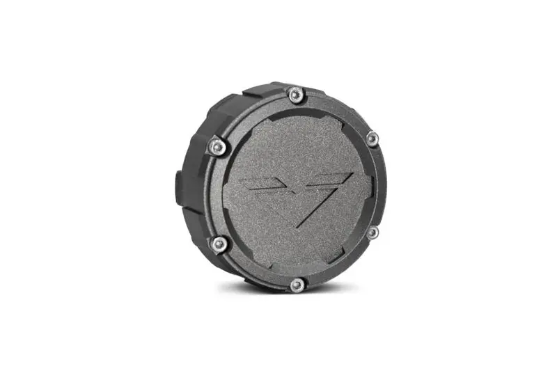"V" Center Cap Carbon Graphite 2