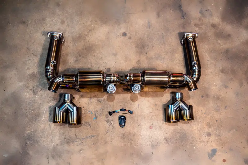 Valved Sport Exhaust System For Porsche 997 Turbo 1