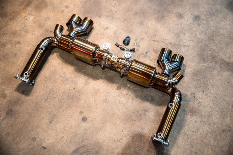 Valved Sport Exhaust System For Porsche 997 Turbo 2