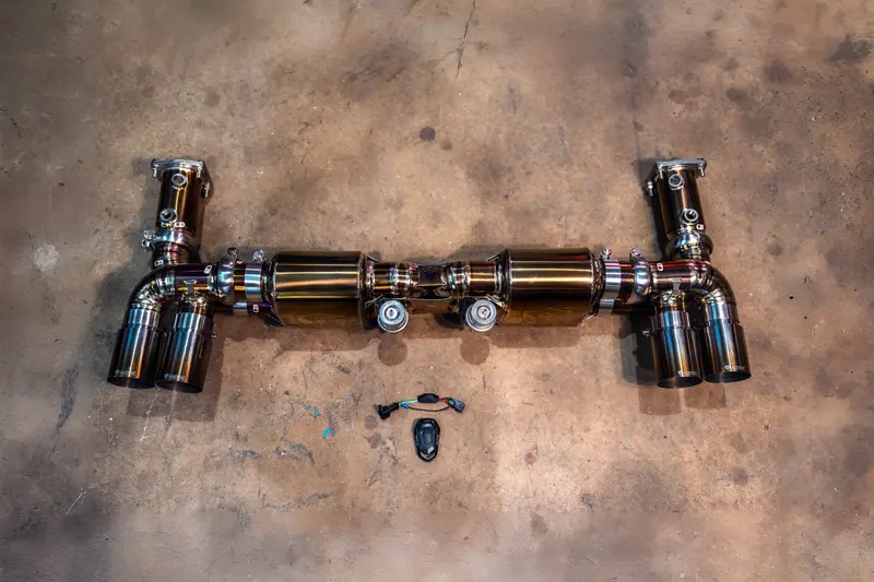Valved Sport Exhaust System For Porsche 997 Turbo 2