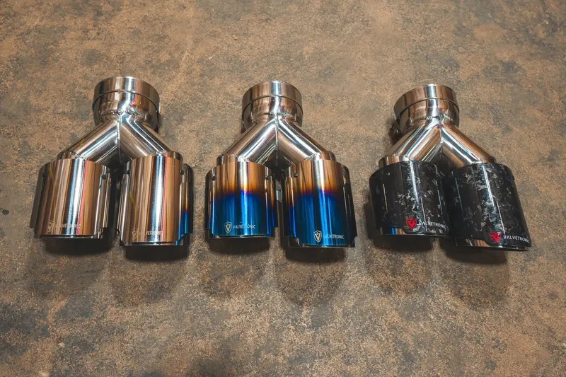 Valvetronic Designs Single To Dual Outlet Staggered Tips 1