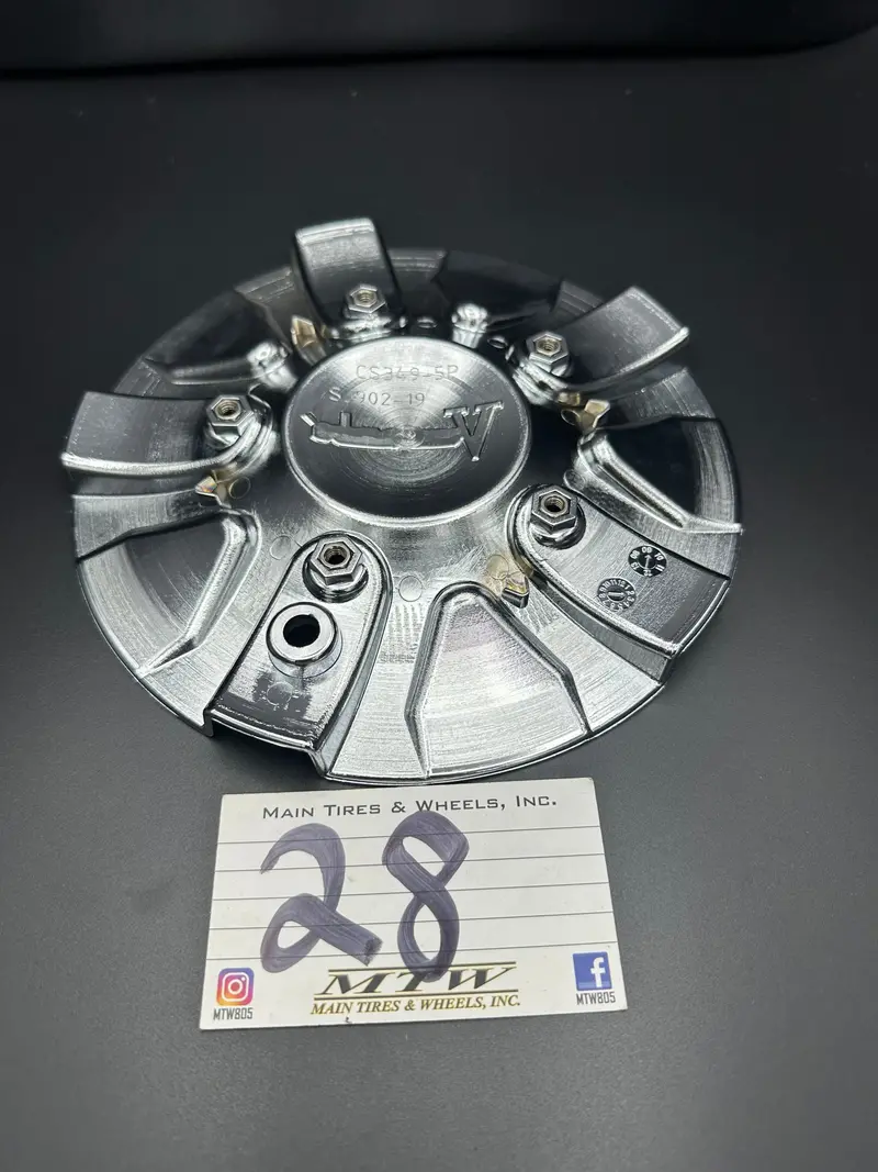 Versante Wheels Cs349b-1P Sj803-09 Chrome Wheel Center Cap 2