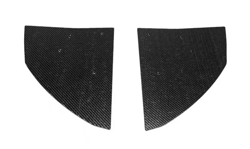 Verus Engineering C8 Corvette Carbon Polyweave Rear Spats 1