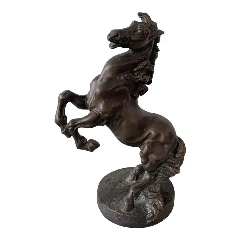 Vintage Plaster Horse Sculpture By Austin 1