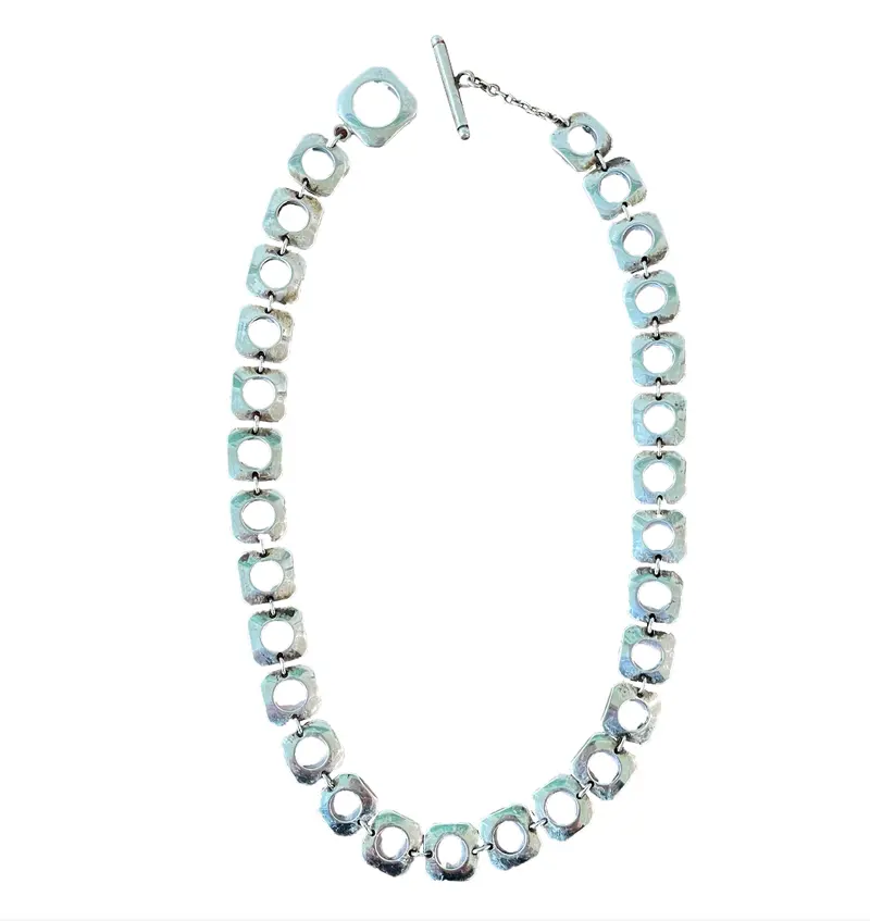 Vintage Tiffany & Co Elsa Peretti Sterling Silver Necklace 1
