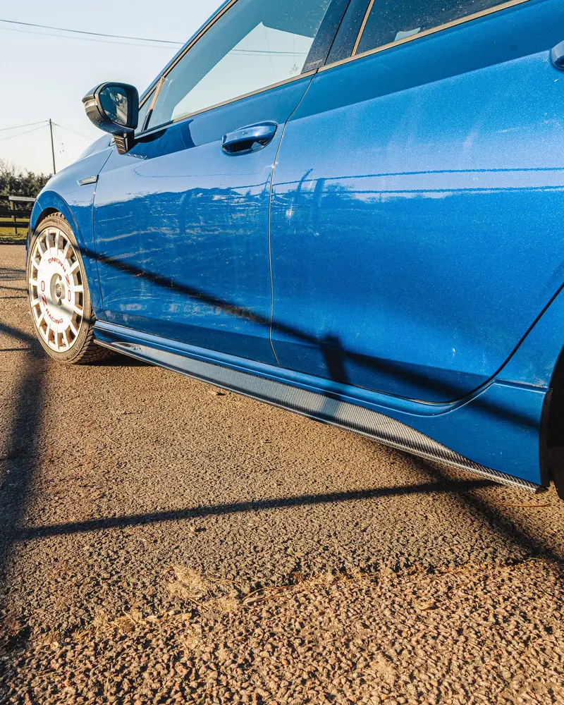 Volkswagen Golf R Mk8 Carbon Fibre Id-01 Side Skirts (2020+) 2