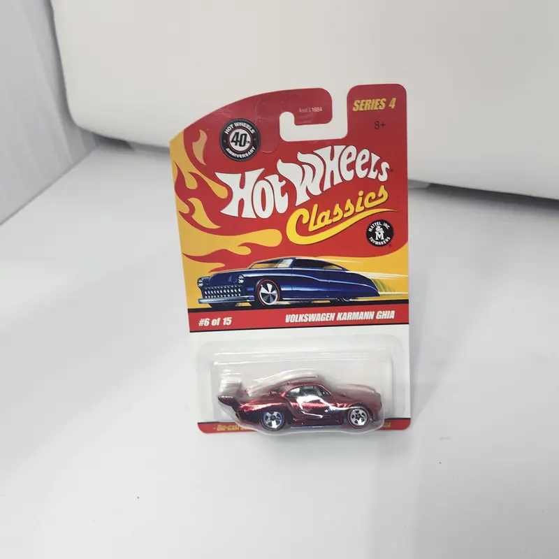 Volkswagen Karmann Ghia * Red * Hot Wheels Classics 1
