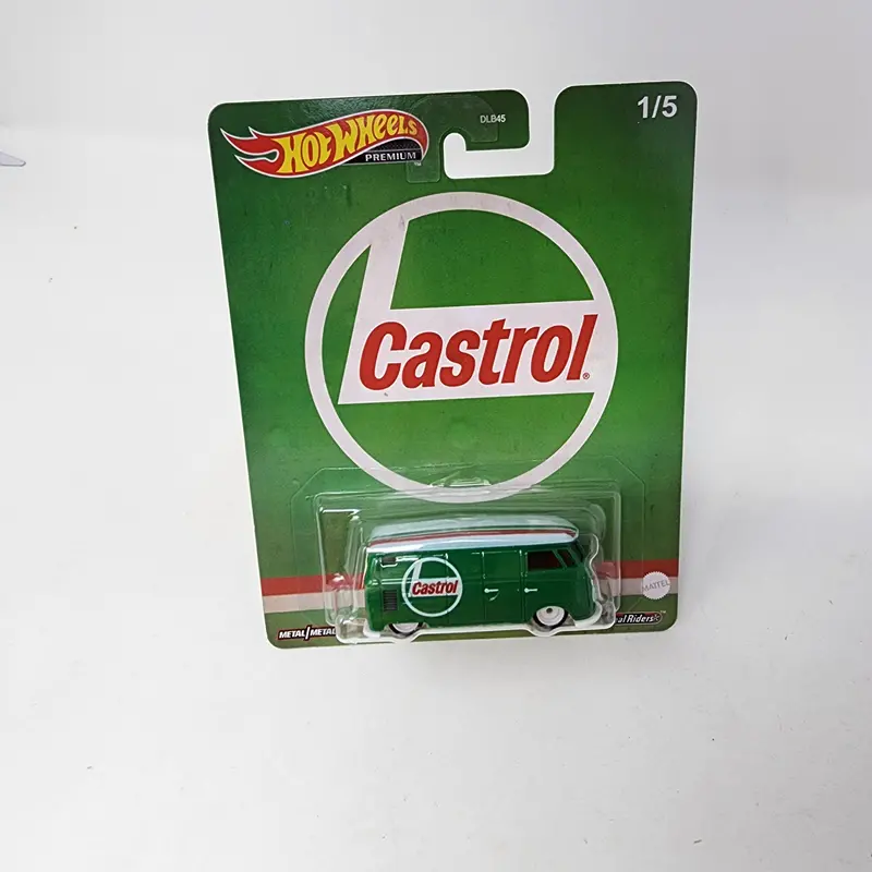 Volkswagen T1 Panel Bus Castrol * Hot Wheels Pop Culture Vintage Oil 1