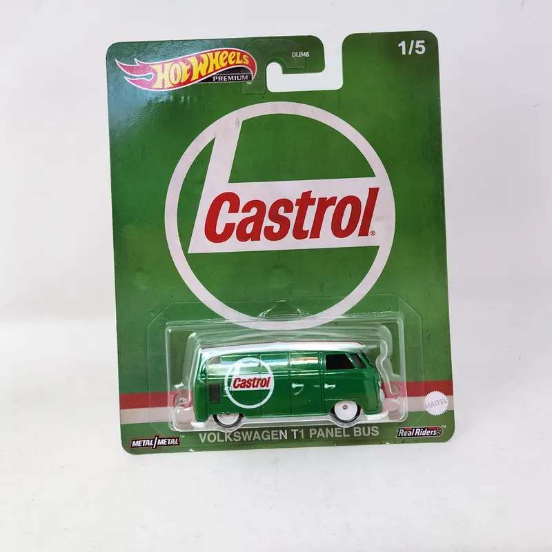 Volkswagen T1 Panel Bus Castrol Oil * Hot Wheels Pop Culture Vintage Oil 1