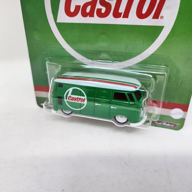 Volkswagen T1 Panel Bus Castrol Oil * Hot Wheels Pop Culture Vintage Oil 2