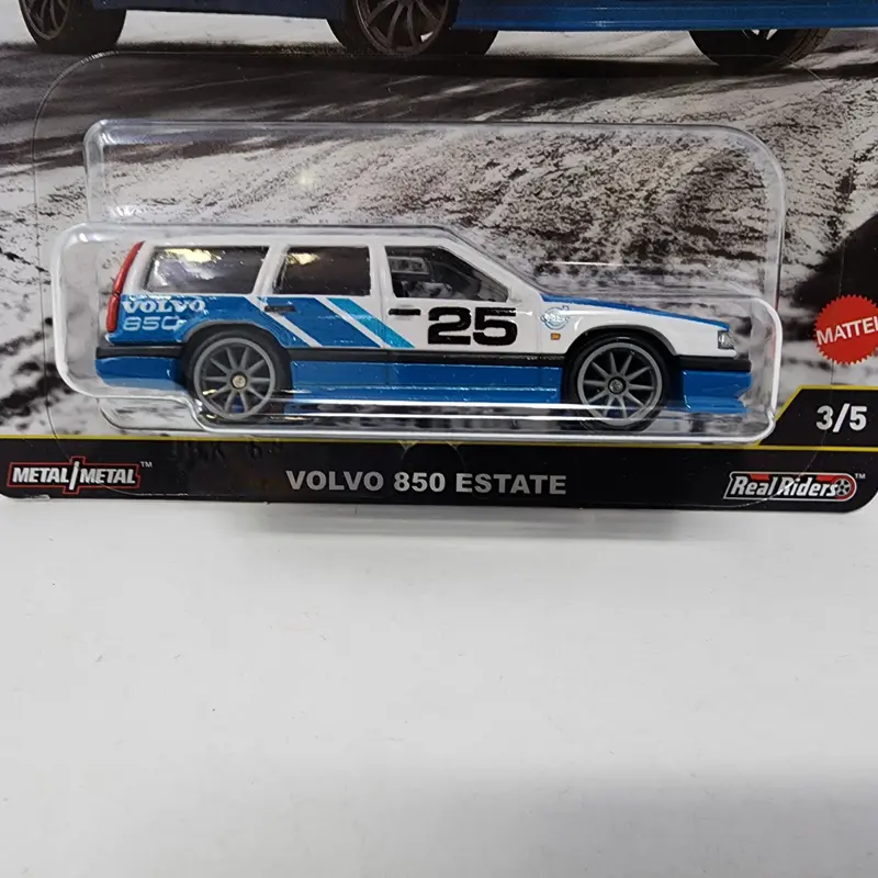 Volvo 850 Estate * White/Blue * Hot Wheels Car Culture Fast Wagons 2