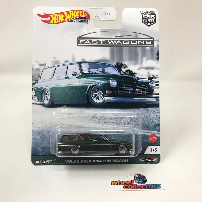 Volvo P220 Amazon Wagon * Hot Wheels Fast Wagons Car Culture Series 1