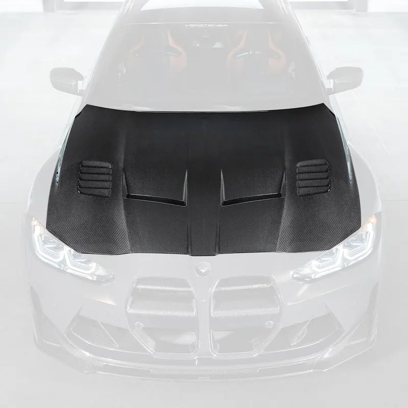 Vorsteiner Gts-V Bmw G8x M3 | M4 Carbon Fiber Aero Bonnet V-Style™️ 1