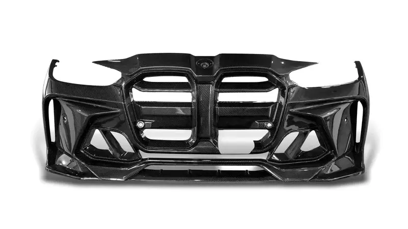 Vorsteiner Gts-V Bmw G8x M3 | M4 One-Piece Carbon Fiber Aero Front Bumper V-Style™️ 1