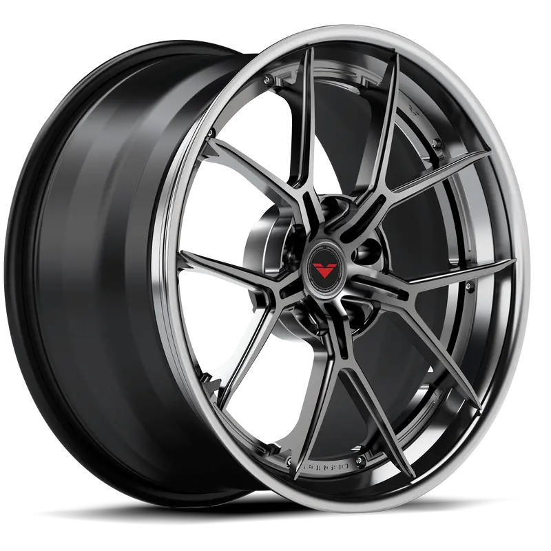 Vorsteiner Vmp-305 3-Piece Forged Wheel | 2013-2019 Porsche 718 Spyder | 20X8.5 / 20X11 | Polished Smoked Satin 1