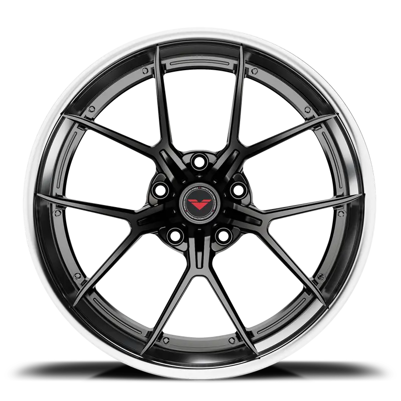 Vorsteiner Vmp-305 3-Piece Forged Wheel | 2013-2019 Porsche 718 Spyder | 20X8.5 / 20X11 | Polished Smoked Satin 2