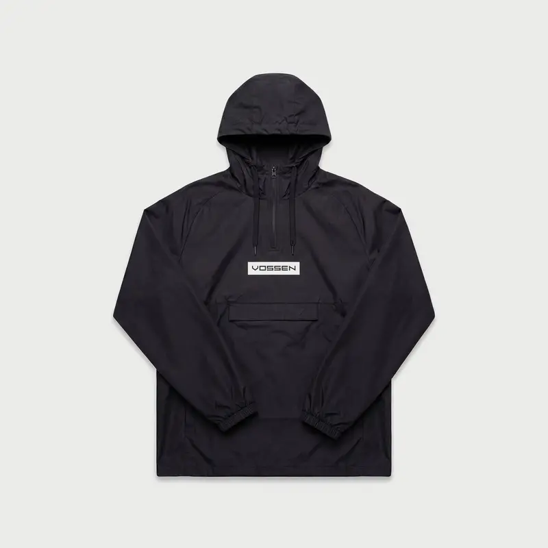 Vossen Doea Tech Windbreaker - Charcoal Black 1