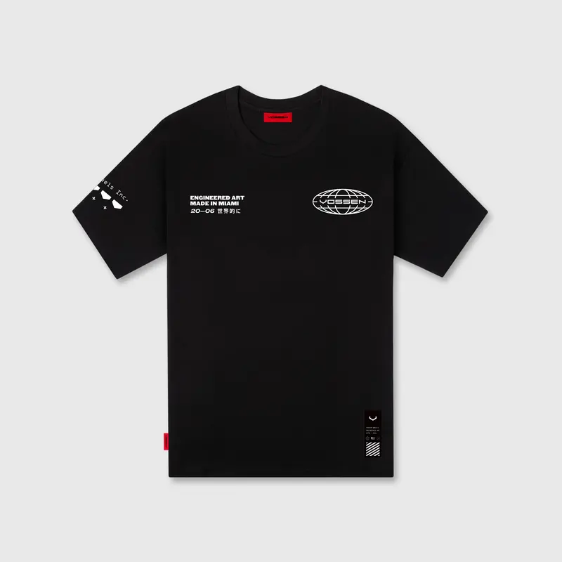 Vossen Globe Shirt- Black 1